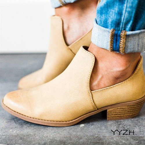 block heel comfort shoes